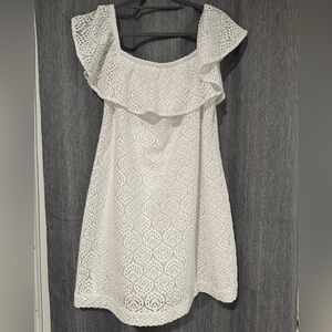 Lilly Pulitzer size XL white lace dress